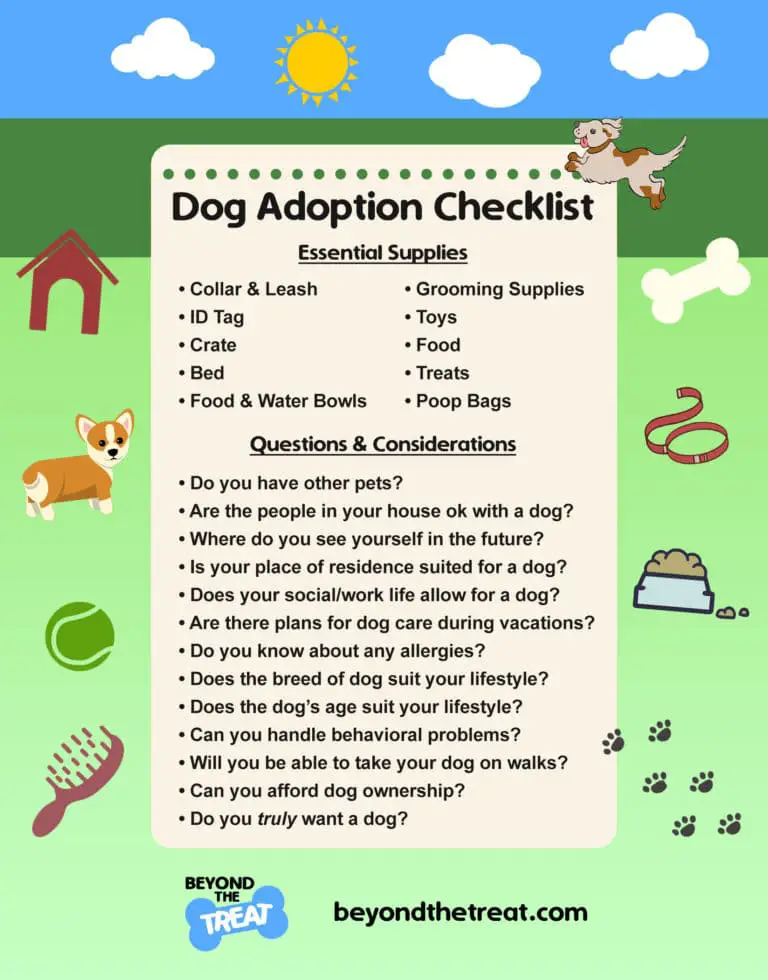 Dog Adoption Checklist 23 Essential Supplies & Questions Beyond The